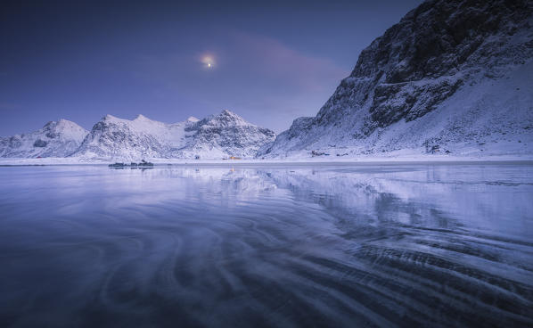 Skagsanden beach, Lofoten Islands, Norway