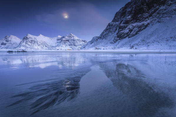 Skagsanden beach, Lofoten Islands, Norway