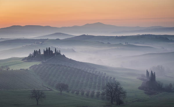 Podere Belvedere, San Quirico d'Orcia, Val d'Orcia, Tuscany, Italy