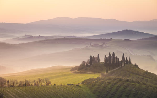 Podere Belvedere, San Quirico d'Orcia, Val d'Orcia, Tuscany, Italy