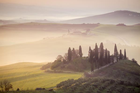 Podere Belvedere, San Quirico d'Orcia, Val d'Orcia, Tuscany, Italy