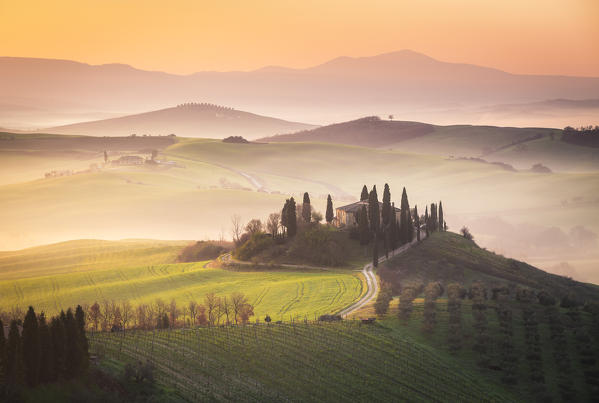 Podere Belvedere, San Quirico d'Orcia, Val d'Orcia, Tuscany, Italy