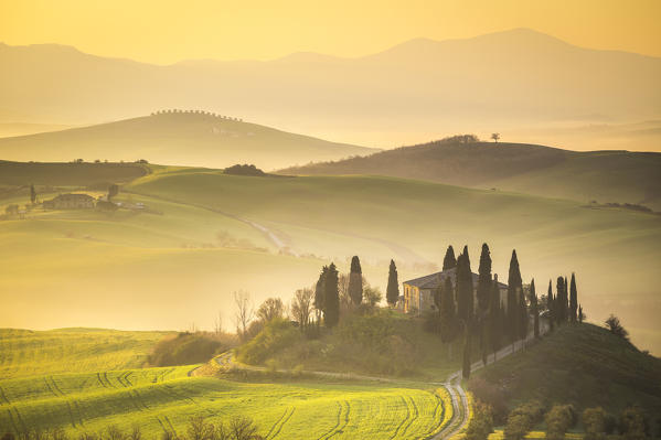 Podere Belvedere, San Quirico d'Orcia, Val d'Orcia, Tuscany, Italy