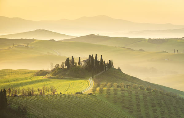 Podere Belvedere, San Quirico d'Orcia, Val d'Orcia, Tuscany, Italy