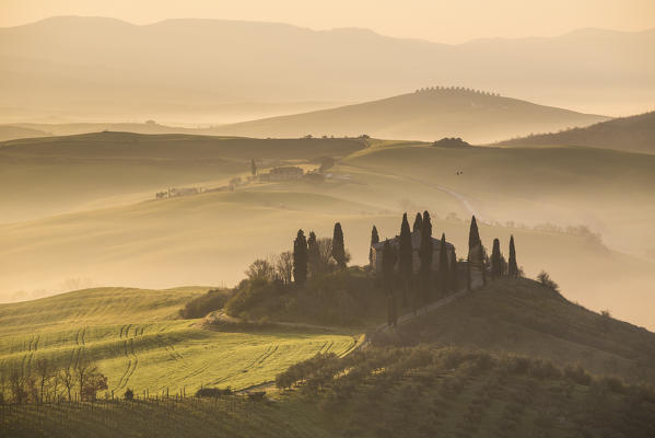 Podere Belvedere, San Quirico d'Orcia, Val d'Orcia, Tuscany, Italy