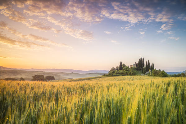 Podere Belvedere, San Quirico d'Orcia, Val d'Orcia, Tuscany, Italy