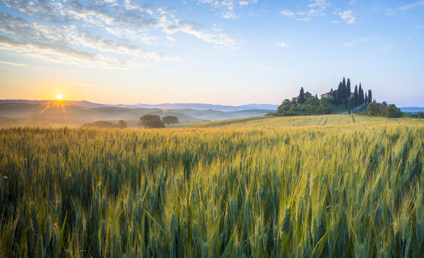 Podere Belvedere, San Quirico d'Orcia, Val d'Orcia, Tuscany, Italy