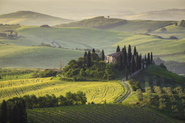 Podere Belvedere, San Quirico d'Orcia, Val d'Orcia, Tuscany, Italy