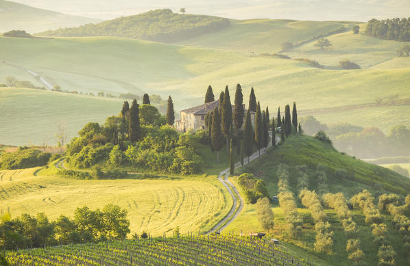 Podere Belvedere, San Quirico d'Orcia, Val d'Orcia, Tuscany, Italy