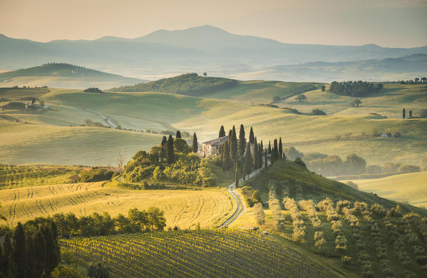 Podere Belvedere, San Quirico d'Orcia, Val d'Orcia, Tuscany, Italy