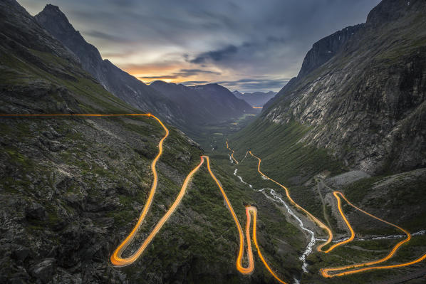 Trollstigen, More og Romsdal county, Norway
