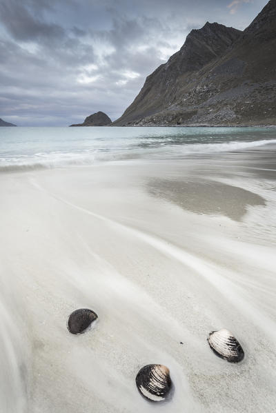 Haukland beach, Lofoten Islands, Norway