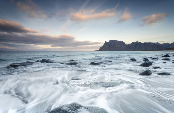 Uttakleiv beach, Lofoten Islands, Norway