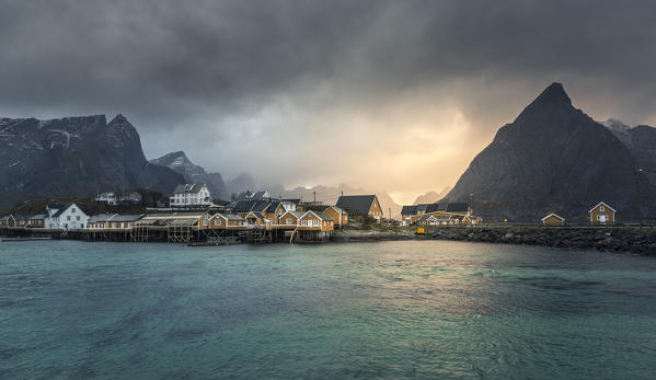 Sakrisoy village, Lofoten Islands, Norway