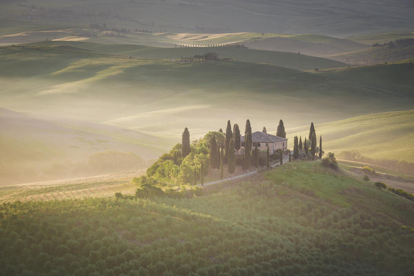 Podere Belvedere, Val d'Orcia, Tuscany, Italy