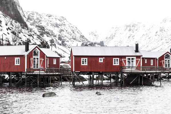 Nusfjord village, Lofoten Islands, Norway