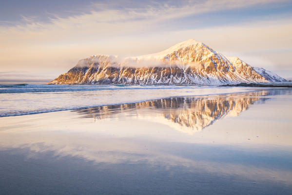 Skagsanden beach, Lofoten Islands, Norway