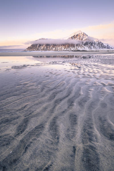 Skagsanden beach, Lofoten Islands, Norway