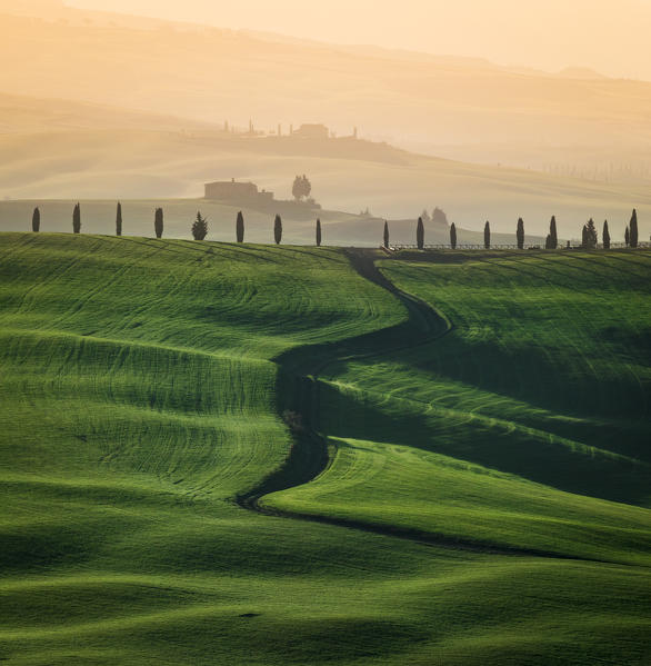 Val d'Orcia, Tuscany, Italy