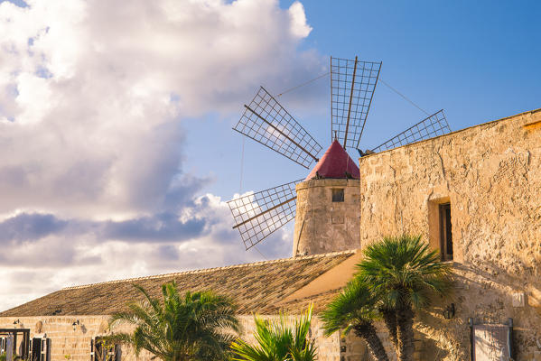 Trapani and Paceco saline natural reserve, Trapani province, Sicily, Italy