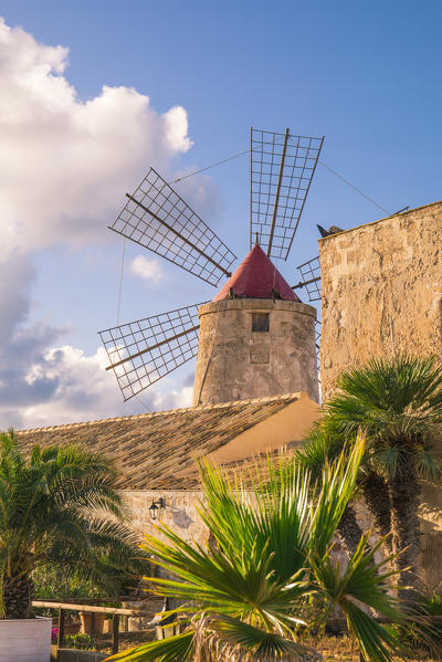 Trapani and Paceco saline natural reserve, Trapani province, Sicily, Italy