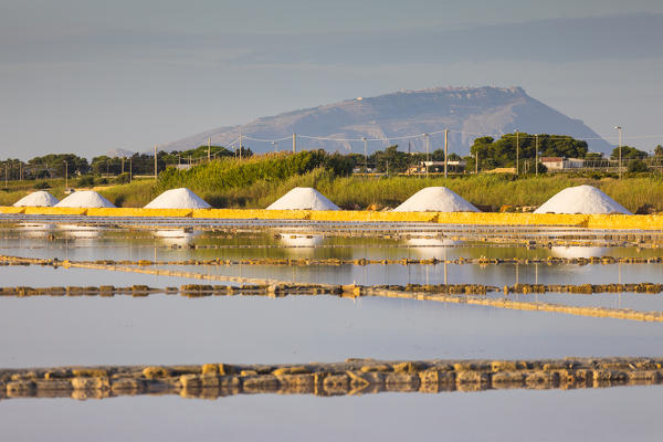 Marsala salt flats, Sicily, Italy