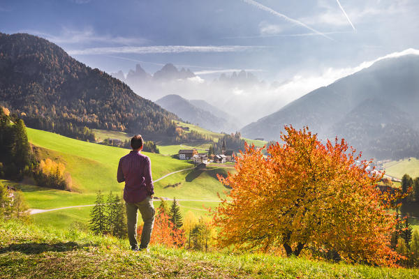 Funes Valley, Bolzano province, Trentino Alto Adige, Italy