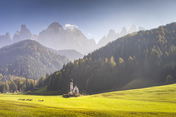 Funes Valley, Bolzano province, Trentino Alto Adige, Italy