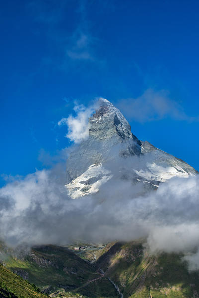 Mount Matterhorn, Switzerland

glimpse of Mount Matterhorn in the clouds