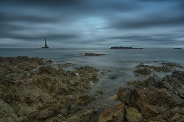 Cap la Hague, Normandy, France.
The lighthouse at Cap la Hague, the tip of Normandy, photographed during a rainy day