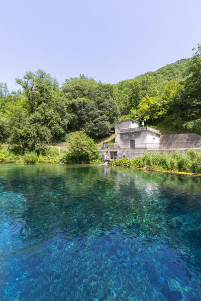 Fonte del Mercure Pollino National Park, Viggianello village, Potenza district, Basilicata, italy
