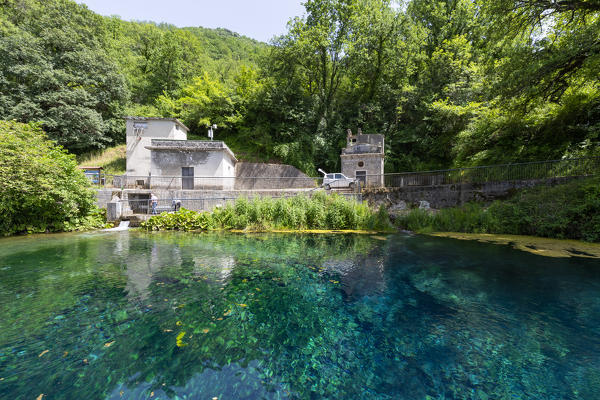 Fonte del Mercure Pollino National Park, Viggianello village, Potenza district, Basilicata, italy
