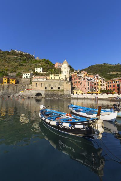 Vernazza village, La Spezia district, Liguria, Italy
