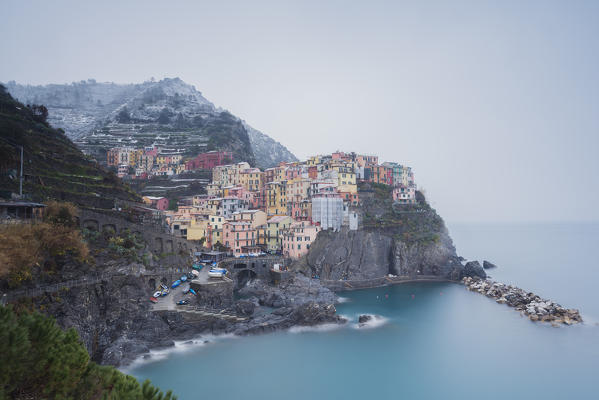 Manarola, Cinque Terre, Province of La Spezia, Liguria, Italy, Europe