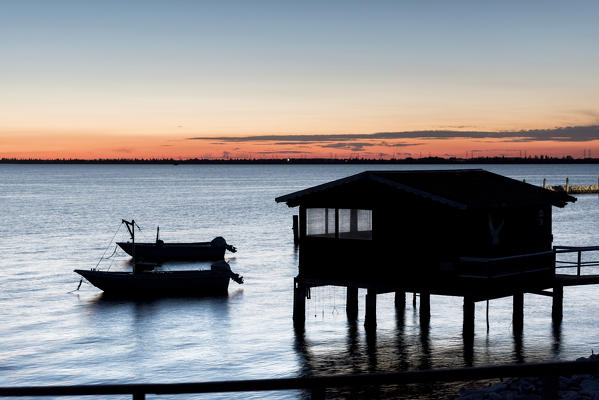 Sacca di Scardovari, Porto Tolle, province of Rovigo, Delta del Po, Veneto, Italy, Europe