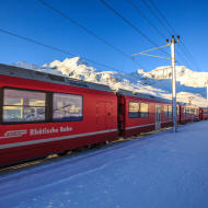 Carrozze del Trenino Rosso del Bernina