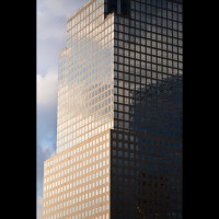 New York: grattacielo nel Financial District a Manhattan. Stati Uniti d'America