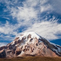 Il nevado Sajama, vulcano boliviano di 6542 metri