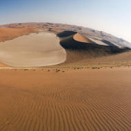 Palude secca deserto del Namib Africa