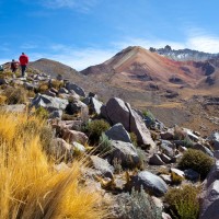 Trekking al vulcano Tunupa nella regione del Salar de Uyuni