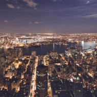 Manhattan di notte