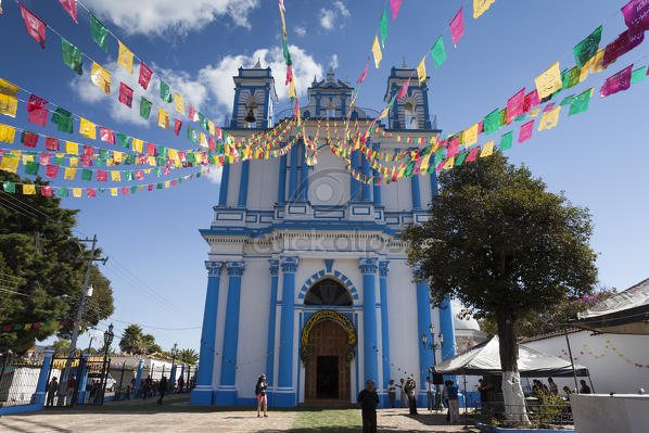 Saint Lucy Church San Cristobal De Las Casas Chiapas Mexico