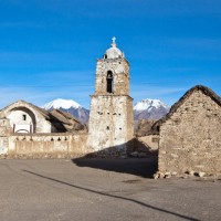 Il villaggio di Sajama nel Parco Nazionale Sajama