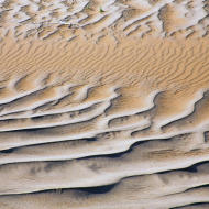 Rilievi delicati tra le dune del deserto del Namib