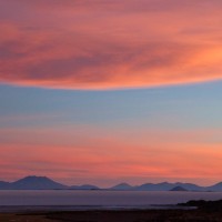Tramonto sulle Ande