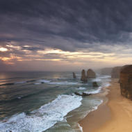Twelve Apostles al tramonto