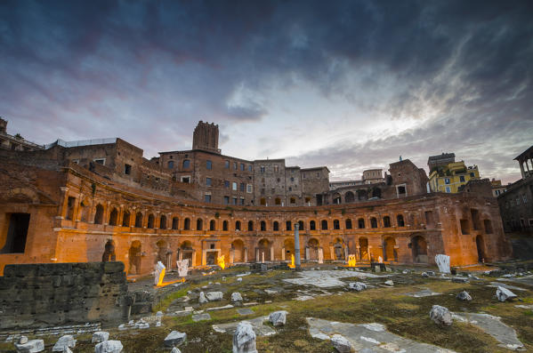 Trajan's forum (Rome, Lazio, Italy, Europe)